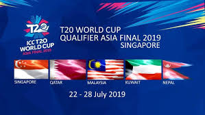 Icc T20 World Cup Asia Qualifier Cricket Match Kuwait