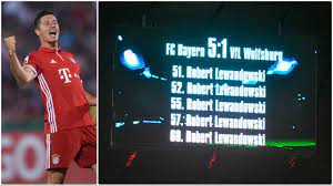 Es hilft nicht, wenn du es zu sehr willst. Lewandowski Neun Minuten Funf Tore Vier Weltrekorde Dfb Deutscher Fussball Bund E V