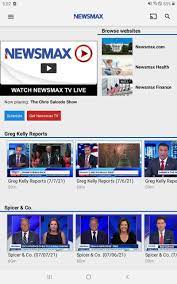Newsmax für Android - APK herunterladen