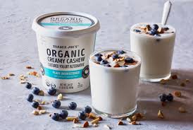 organic creamy cashew cultured yogurt
