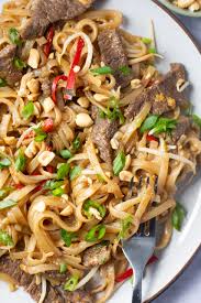 beef pad thai easy healthy recipes