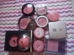 my favorite pink blushers collection
