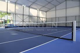 indoor tennis court construction