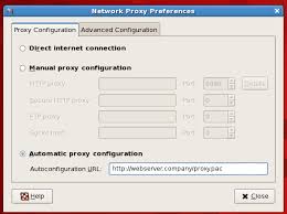 how to configure system proxy settings