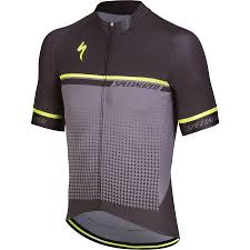 Specialized Sl Expert Jersey 2018 Anthracite Neon Yellow