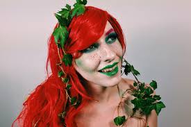 maquillage et déguit poison ivy