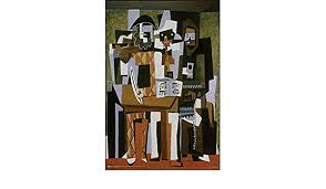 Amazon.com: Three Musicians by Pablo Picasso Poster 24" x 36": Posters & Prints