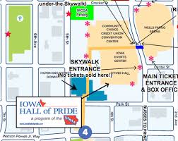 map of wells fargo arena and vicinity