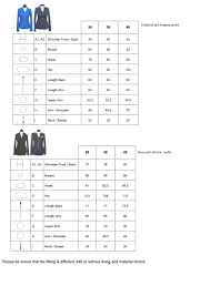 Size Chart Couture Hippique