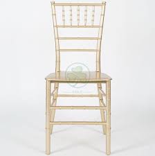 gold resin molock chiavari chair