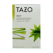 tazo zen green tea nutrition