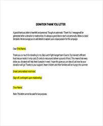 Donation letter template sample letters fundraising for donations. Free 74 Thank You Letter Examples In Doc Pdf Examples