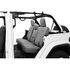 Jeep Wrangler Bestop Rear Seat Cover Charcoal 29294 09