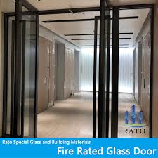 Fire Rated Glass Door Fireproof Door