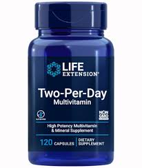 two per day multivitamin 120 capsules