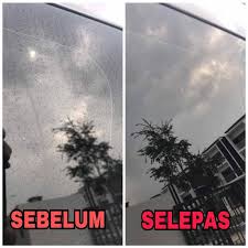 Menghilangkan kesan watermark di cermin dan body kereta; Water Mark Remover Wak Kilat Pengilat Cermin Kereta Kotoran Cermin Hilang Shopee Malaysia