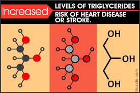 A Chart Indicating The Safe And Acceptable Triglycerides Levels