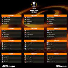 Twitter 上的 12 Numara 🇹🇷："UEFA Avrupa Ligi Gruplar Genel Görünüm.  @EuropaLeague #UELdraw https://t.co/8q7GECY69S" / Twitter