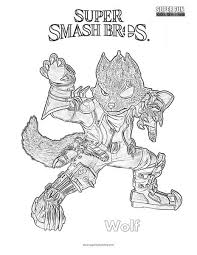 38+ smash brothers coloring pages for printing and coloring. Wolf Super Smash Brothers Coloring Page Super Fun Coloring