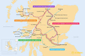 scotland travel maps maps to help you