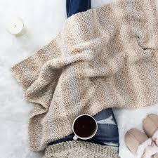 blanket knitting pattern warm cozy