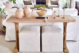 sofa table ideas and decor for your