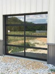 Insulated Temp Clear Glass Garage Door