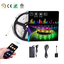 Dc12v Ws2811 60leds M 5050smd Dream Color Waterproof Ip65 Led Addressable Led Strip Light With Music Controller 9keys Rf Remote 5a Power Supply Kits 16 4 32 8ft For Sale Lslkdc Music 02 36 99