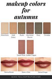 makeup for autumns teal inspiration