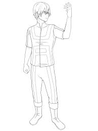 Todoroki shouto is a character from boku no hero academia. Shoto Todoroki Coloring Pages Free Printable Coloring Pages For Kids