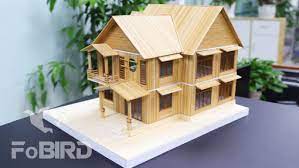 How To Make A Wooden Stick House Easily