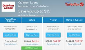 Quicken Loans Turbotax Discount For 2015