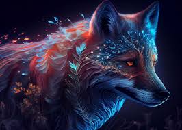 blue and orange wolf lupon gov ph