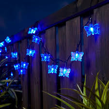 100 Blue Led Erfly Battery Operated