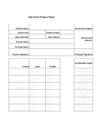 Middle School Report Card Template Free High Plate Word Awesome