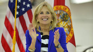 Jill biden, the former second lady of the united states, misstated the number of grandchildren the latter's youngest offspring are likely the little infants, joe biden invoked during the town hall. Jill Biden The Stoic First Lady Who Won T Give Up Her Job Magazine The Times