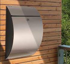 Letterbox Post Box Stainless Steel Meta