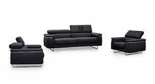 dark grey milan sofa set
