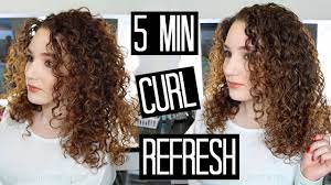 Get your own custom haircare and 20% off your first set with my link thanks function of beauty for sponsoring this video! How To Refresh Curls In 5 Minutes Next Day Hair Routine Youtube