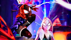 I just saw this movie last night with my sister and my dad and it was amazing. Hd Wallpaper Movie Spider Man Into The Spider Verse Gwen Stacy Marvel Comics Wallpaper Flare