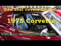 C3 Corvette Installing New New Seat