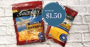 sargento sliced and shredded cheese is