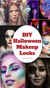 diy halloween makeup looks kainspired