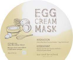 moisturizing egg sheet mask