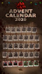 Enter the following code to receive a bloodpoints. Advent Calendar 2020 Dead By Daylight
