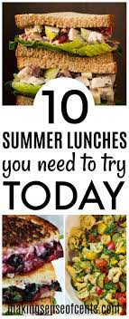 summer lunch ideas