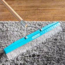 commercial groomer carpet rake