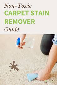 non toxic carpet stain remover tips for