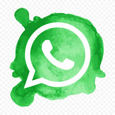 Now available on ios 14. Hd Watercolor Aesthetic Gradient Green Whatsapp Icon Png Citypng