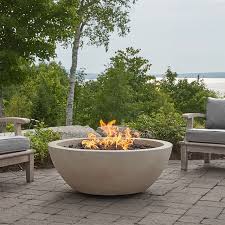 Round Concrete Fire Pit Table 38 42